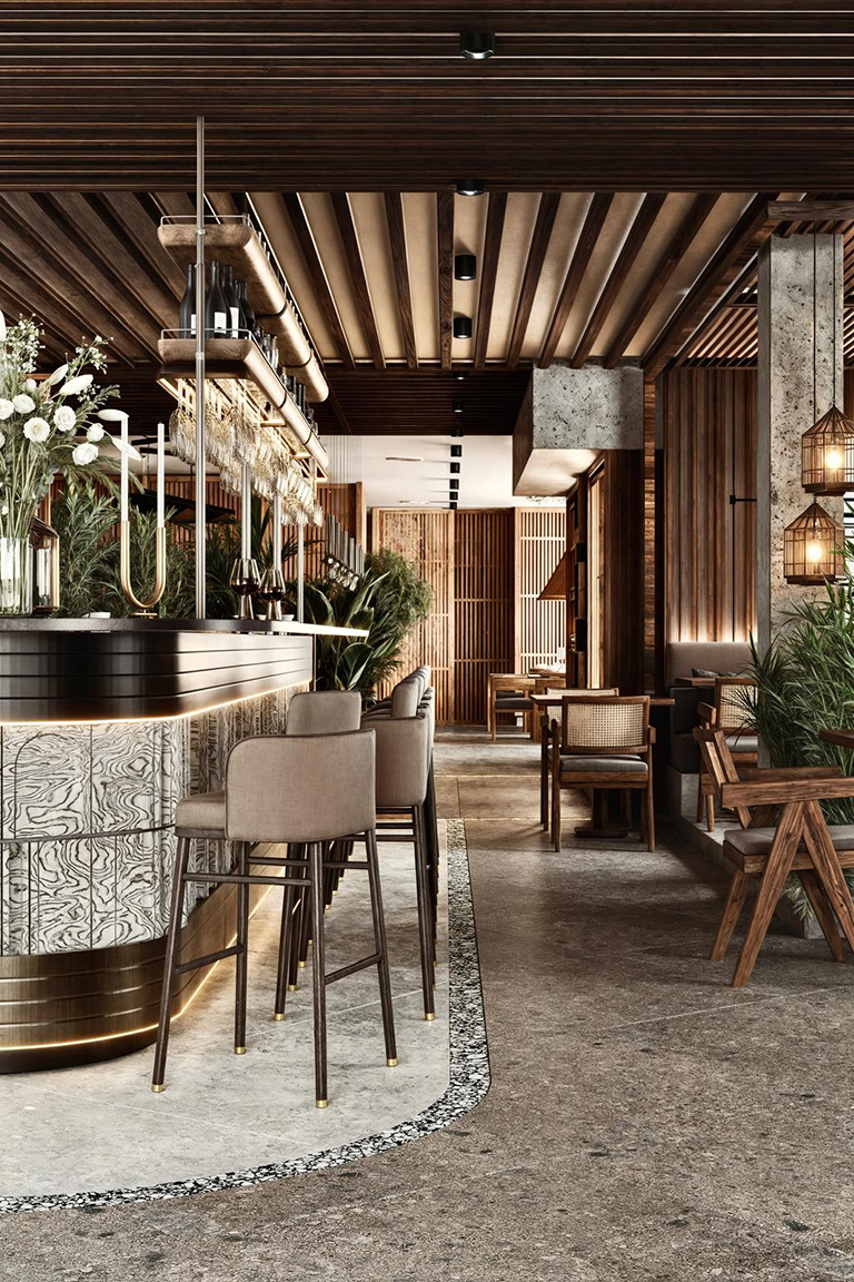 Close up of Coffee Machine